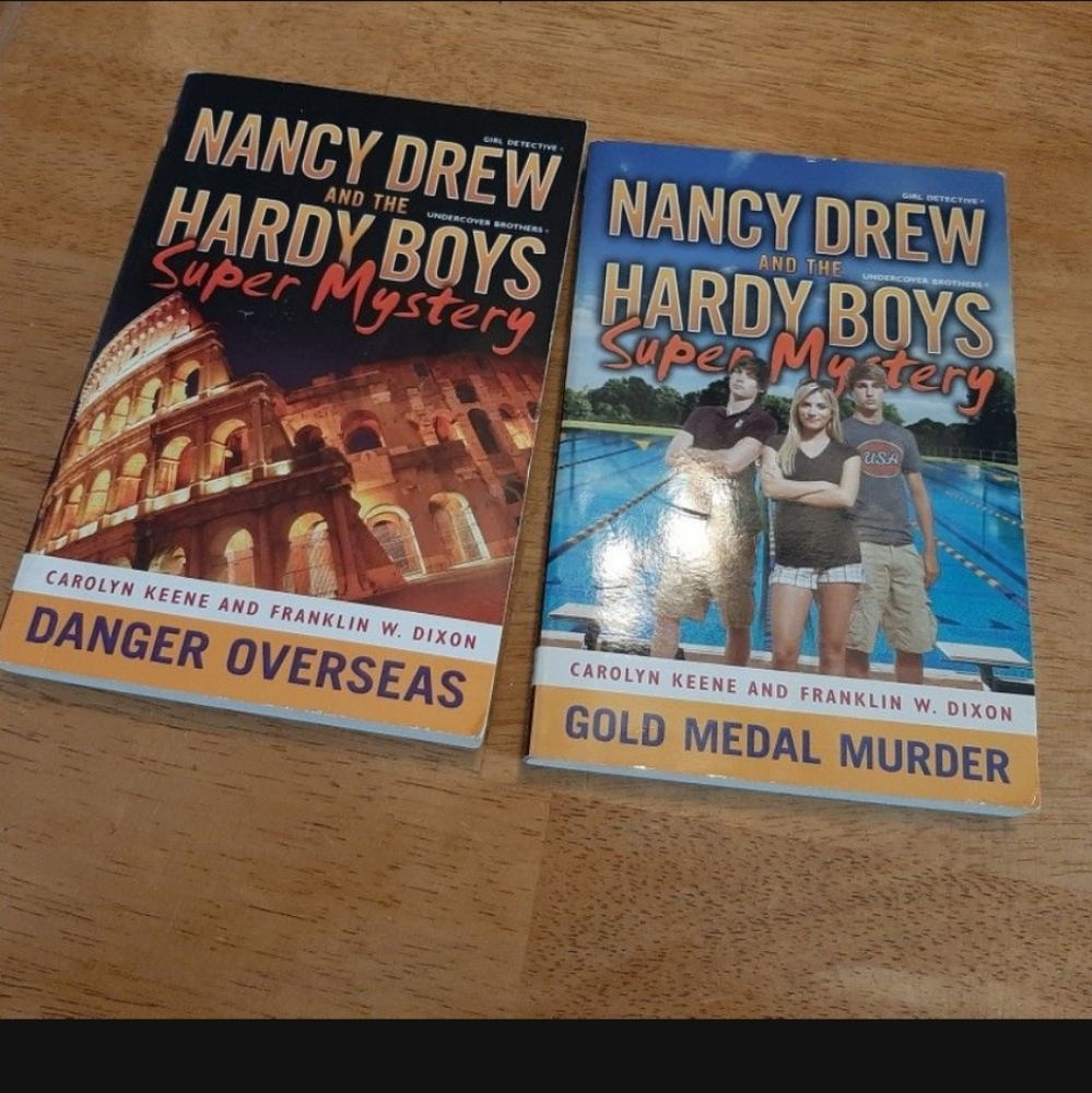 Nancy Drew and Hardy boys Each $7  per book